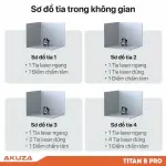 MÁY CÂN BẰNG LASER AKUZA BIGBANG TITAN B PRO – 5 TIA XANH SIÊU SÁNG, PIN 6000MAH