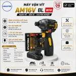 Máy chuyên vít AMAXTOOLS AV185145SA 16V 185Nm Brushless Heavy Duty