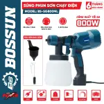 MÁY PHUN SƠN BOSSUN BS-SG800ML 800W – PHUN SƠN NHANH, ĐỀU, MỊN