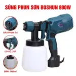 MÁY PHUN SƠN BOSSUN BS-SG800ML 800W – PHUN SƠN NHANH, ĐỀU, MỊN