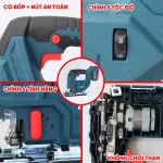 MÁY CƯA LỌNG PIN BOSHUN BS-CJS06BL – 21V BRUSHLESS, 6 CẤP TỐC ĐỘ, CẮT GỖ – NHÔM – THÉP MỀM