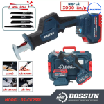 MÁY CƯA KIẾM BOSSUN BS-CK25BL – CƯA KIẾM PIN 21V BRUSHLESS, CẮT ĐA NĂNG GỖ – SẮT – NHỰA