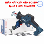 MÁY CƯA KIẾM BOSSUN BS-CK25BL – CƯA KIẾM PIN 21V BRUSHLESS, CẮT ĐA NĂNG GỖ – SẮT – NHỰA