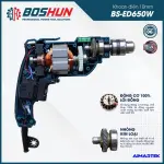 MÁY KHOAN ĐIỆN BÊ TÔNG BOSHUN BS-ED650W – CÔNG SUẤT 650W, ĐẦU KẸP 10MM