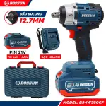 Máy Siết Bulong Bossun BS-IW380CP 380Nm – Pin 21V, Động Cơ Không Chổi Than
