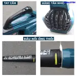 MÁY THỔI LÁ BOSHUN BS-RB680 850W – BRUSHLESS, 21V, 2 TỐC ĐỘ, LƯU LƯỢNG GIÓ 680M³/H
