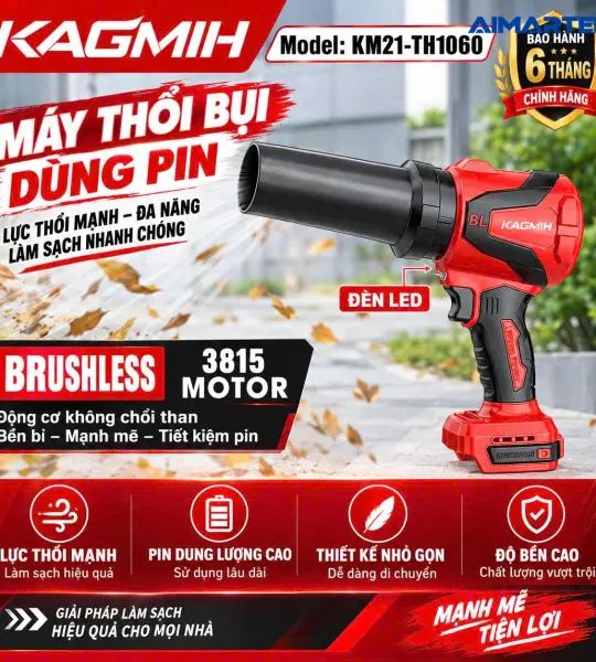 Máy Thổi Bụi KAGMIH KM21-TH1060 Brushless 3815