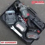 Máy Mài Góc WORKFIX WF-AG9000ATC 21V – Brushless, 3 tốc độ, Anti-Kickback