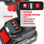 Máy Siết Bulong WORKFIX WF-B550PRO 21V – Brushless, lực siết 550Nm, 4 tốc độ