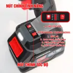 Máy Siết Bulong WORKFIX WF-B550PRO 21V – Brushless, lực siết 550Nm, 4 tốc độ