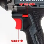 Máy Siết Bulong WORKFIX WF-B550PRO 21V – Brushless, lực siết 550Nm, 4 tốc độ
