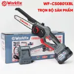 MÁY CƯA XÍCH PIN 8 INCH WORKFIX WF-CS0801XBL – KHÔNG CHỔI THAN, TRA NHỚT TỰ ĐỘNG