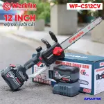Máy Cưa Xích WORKFIX WF-CS12CV – 21V, Brushless, Lam Xích 12 Inch, Tra Nhớt Tự Động
