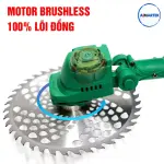 Máy Cắt Cỏ Pin WORKFIX WF-GT1323PRO – Brushless 21V, 10.000 Vòng/Phút
