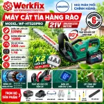Máy Cắt Tỉa Hàng Rào WORKFIX WF-HT520PRO 21V | AIMARTEK