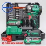 MÁY SIẾT BULONG WORKFIX WF-IW470BL – 470N.M, BRUSHLESS, ĐẦU 2 TRONG 1, PIN 21V