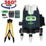 Máy Bắn Cốt, Máy Cân Bằng Laser WORKFIX WF-LS686PRO – 5 Tia Xanh, Xoay 360°
