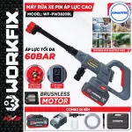 Máy Rửa Xe Pin WORKFIX WF-PW3820BL 305W 60 Bar | AIMARTEK