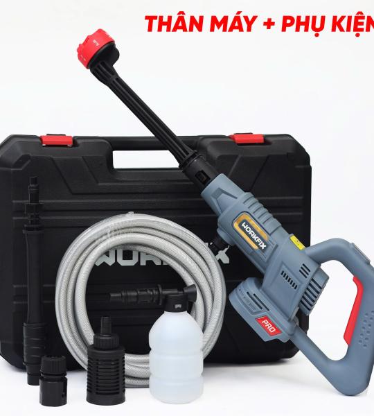 Máy Rửa Xe Pin WORKFIX WF-PW3820BL 305W 60 Bar | AIMARTEK