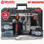 Máy Khoan Đục Bê Tông Workfix WF-RH2203CP – Pin 21V, 3 Chức Năng, Động Cơ Không Chổi Than