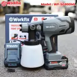 MÁY PHUN SƠN PIN WORKFIX WF-SPS800X – BÌNH 800ML, 2 KIỂU PHUN, ĐỘNG CƠ BRUSHLESS
